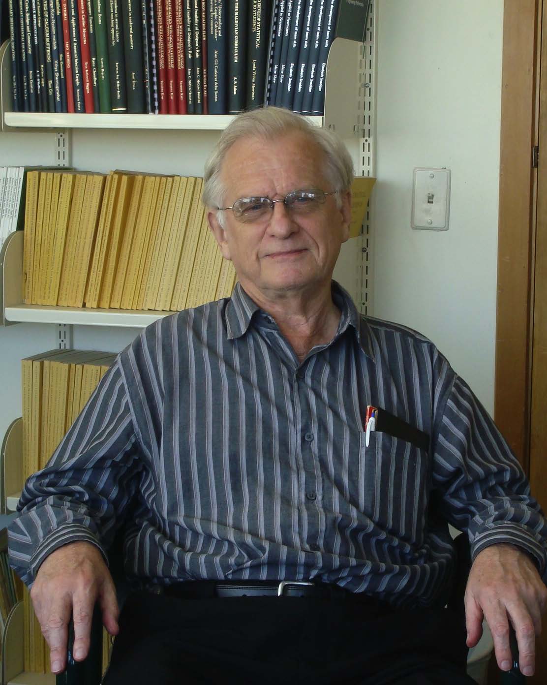 John Butcher at the University of Auckland in 2008