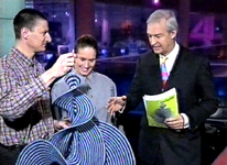 Frame from Channel 4 News video,
17 December 2004